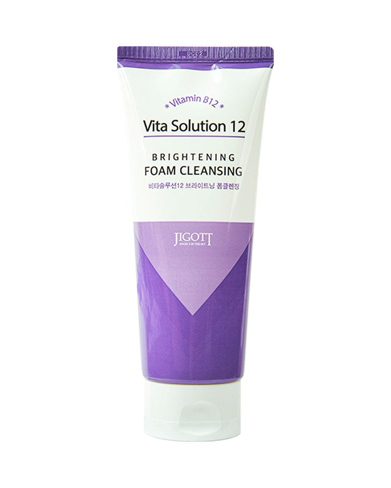 Vita Solution 12 Brightening Foam Cleansing [JIGOTT] Korean Beauty – K ...