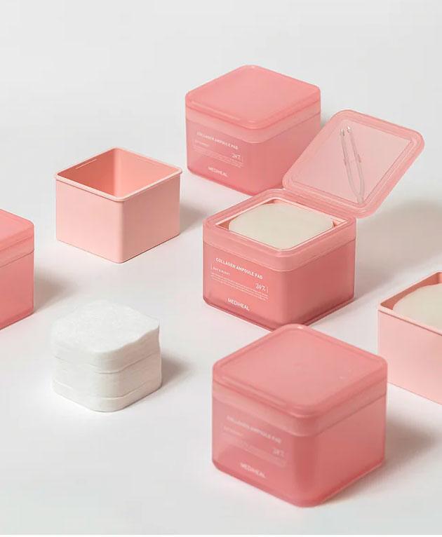 Collagen Ampoule Toner Pad [MEDIHEAL] Korean Beauty - K Beauty 4 Biz