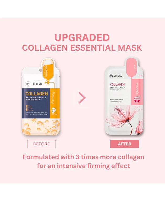 Collagen Essential Lifting & Firming Mask PACK 4 or 10 [MEDIHEAL] Korean Beauty - K Beauty 4 Biz