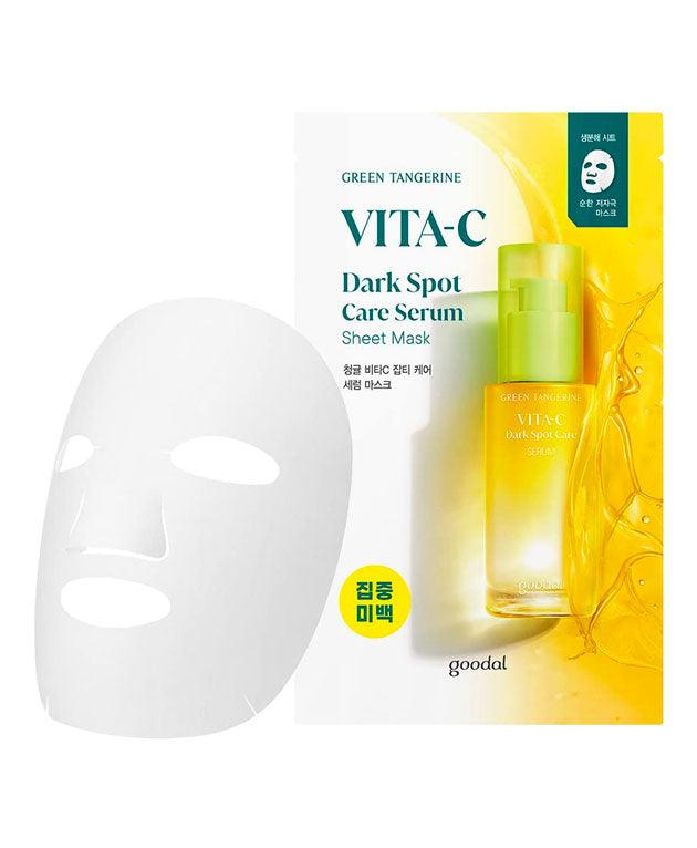 Green Tangerine Vita C Dark Spot Care Serum Mask PACK 5 [GOODAL] Korean Beauty - K Beauty 4 Biz
