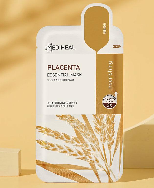Placenta Essential Mask, 10 PACK [MEDIHEAL] Korean Beauty - K Beauty 4 Biz