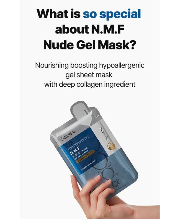 N.M.F Nude Gel Mask PACK 10 [MEDIHEAL] Korean Beauty - K Beauty 4 Biz