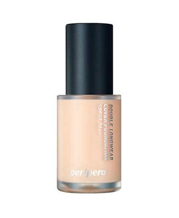 Double Longwear Cover Foundation SPF45 PA++ Wrinkle Care [PERIPERA] Korean Beauty - K Beauty 4 Biz