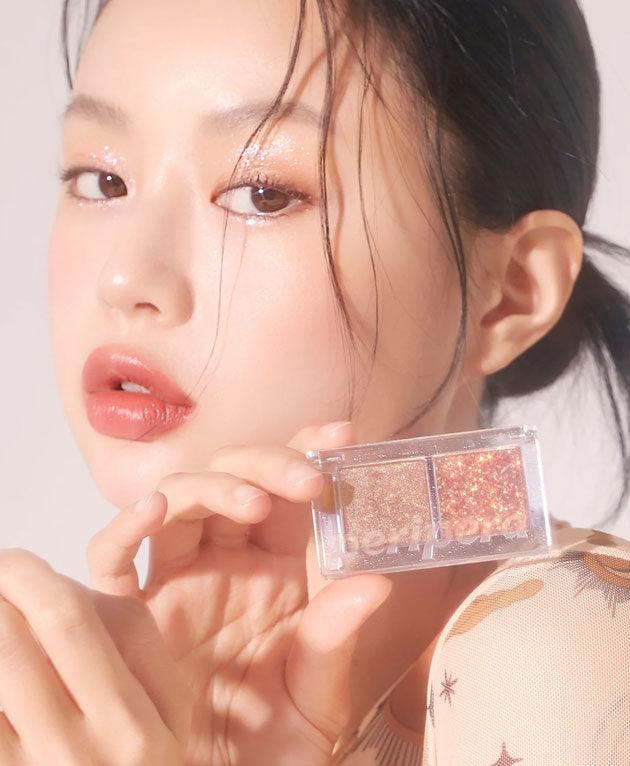 Duo Pocket Glitter Shadow [PERIPERA] Korean Beauty - K Beauty 4 Biz