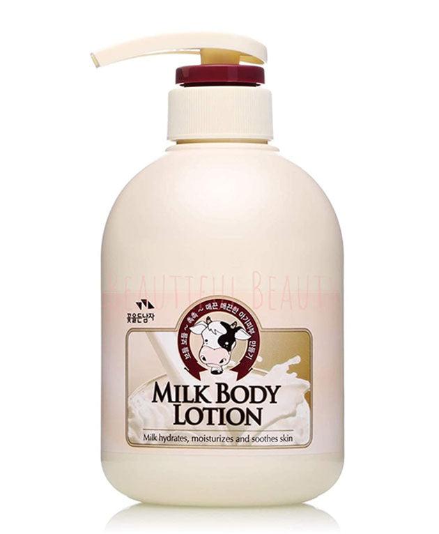 Milk Body Soothing & Moisturizing Lotion 500ml [THE FLOWER MEN] Korean Beauty - K Beauty 4 Biz