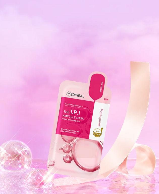 The I.P.I. Brightening Ampoule Face Mask PACK 10 [MEDIHEAL] Korean Beauty - K Beauty 4 Biz