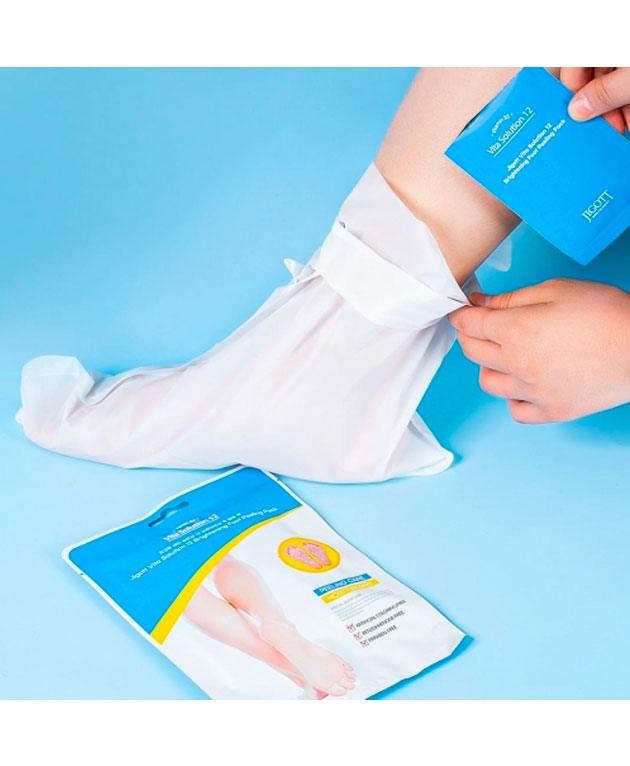 Vita Solution 12 Brightening Foot Peeling Pack [JIGOTT] Korean Beauty - K Beauty 4 Biz