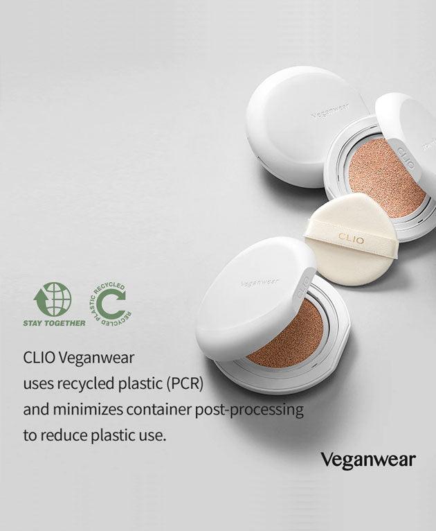 Vegan Hyaluronic Serum Cushion Set (+Refill) - [CLIO] Korean Beauty - K Beauty 4 Biz